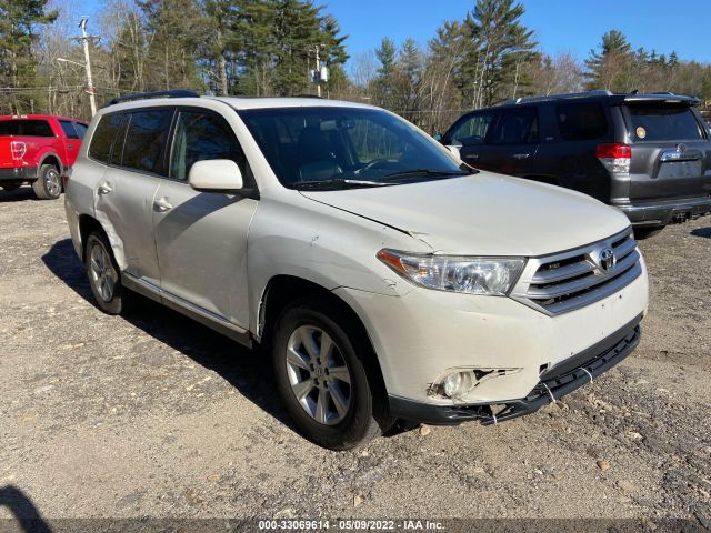 TOYOTA HIGHLANDER 2011 5tdbk3eh3bs062401