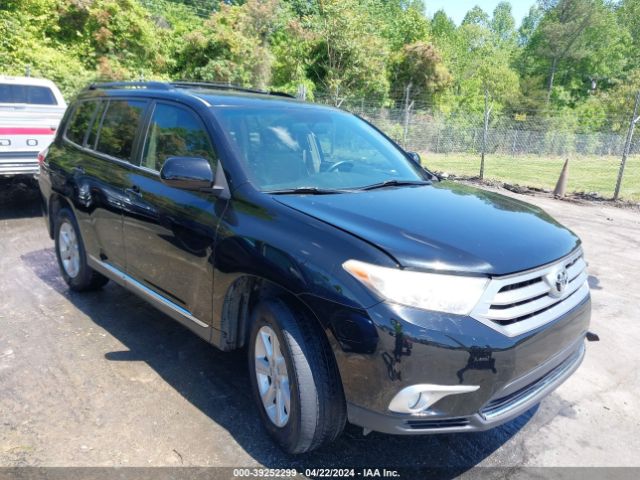 TOYOTA HIGHLANDER 2011 5tdbk3eh3bs064584