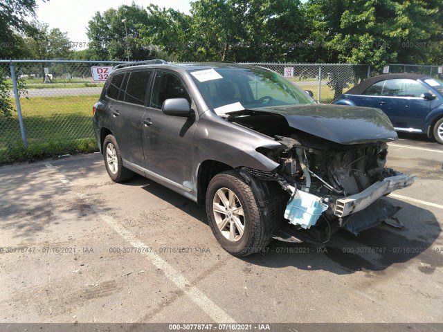 TOYOTA HIGHLANDER 2011 5tdbk3eh3bs076850