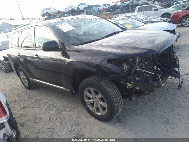 TOYOTA HIGHLANDER 2011 5tdbk3eh3bs079585