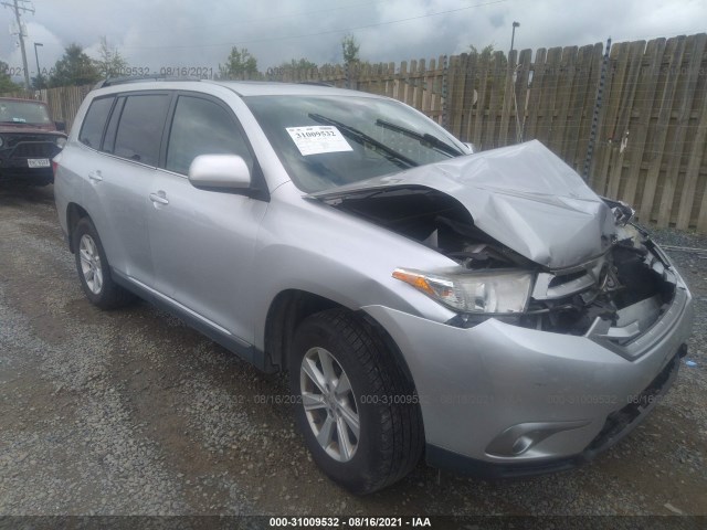 TOYOTA HIGHLANDER 2011 5tdbk3eh3bs086889