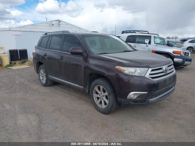 TOYOTA HIGHLANDER 2011 5tdbk3eh3bs087153