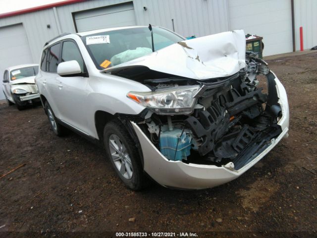 TOYOTA HIGHLANDER 2011 5tdbk3eh3bs087699