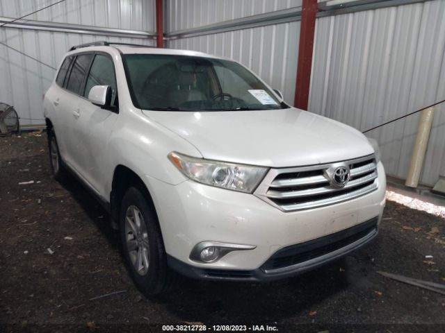 TOYOTA HIGHLANDER 2012 5tdbk3eh3cs095593