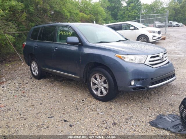 TOYOTA HIGHLANDER 2012 5tdbk3eh3cs098610