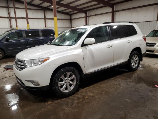 TOYOTA HIGHLANDER 2012 5tdbk3eh3cs102929