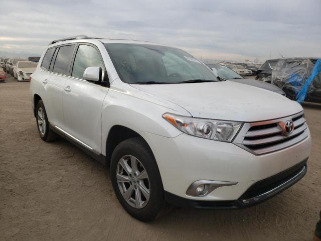 TOYOTA HIGHLANDER 2012 5tdbk3eh3cs105376