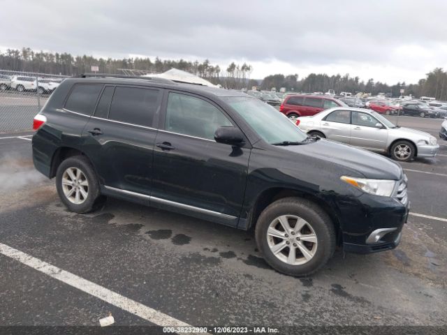 TOYOTA HIGHLANDER 2012 5tdbk3eh3cs107693