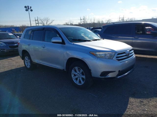 TOYOTA HIGHLANDER 2012 5tdbk3eh3cs111369