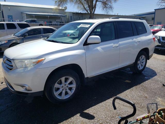 TOYOTA HIGHLANDER 2012 5tdbk3eh3cs114269