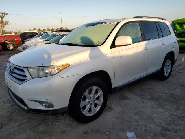 TOYOTA HIGHLANDER 2012 5tdbk3eh3cs116121