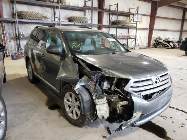 TOYOTA HIGHLANDER 2012 5tdbk3eh3cs124350