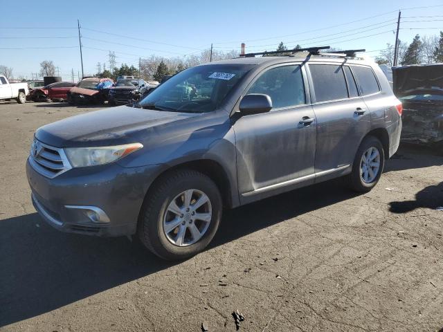 TOYOTA HIGHLANDER 2012 5tdbk3eh3cs126034