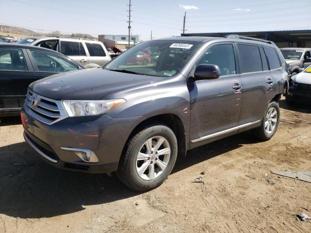 TOYOTA HIGHLANDER 2012 5tdbk3eh3cs128446