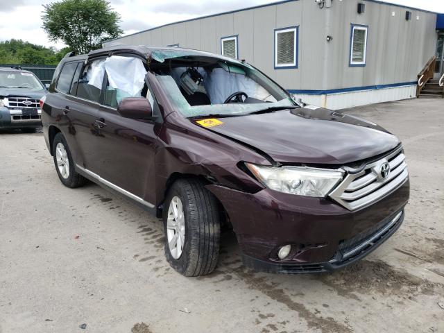 TOYOTA HIGHLANDER 2012 5tdbk3eh3cs129208