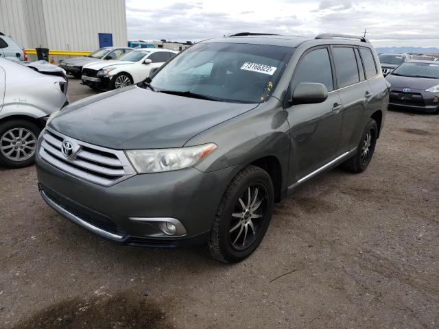 TOYOTA HIGHLANDER 2012 5tdbk3eh3cs130469