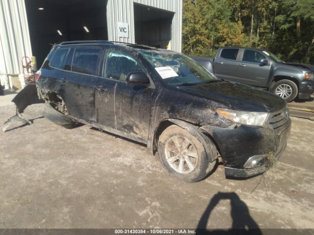 TOYOTA HIGHLANDER 2012 5tdbk3eh3cs133856