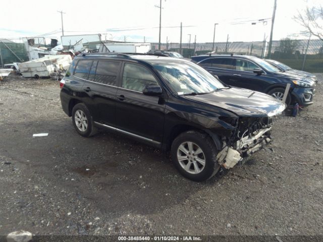 TOYOTA HIGHLANDER 2012 5tdbk3eh3cs146199