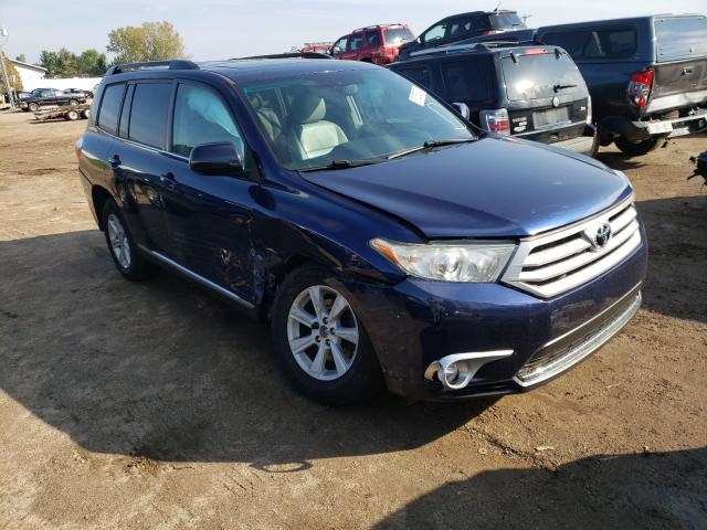 TOYOTA HIGHLANDER 2012 5tdbk3eh3cs156277