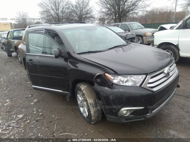 TOYOTA HIGHLANDER 2012 5tdbk3eh3cs166811