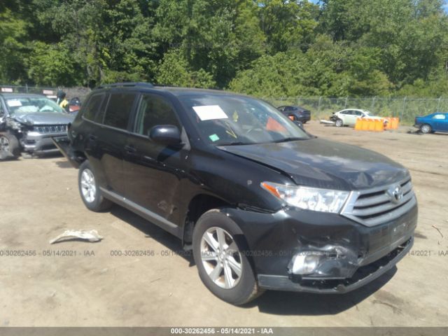 TOYOTA HIGHLANDER 2012 5tdbk3eh3cs171734