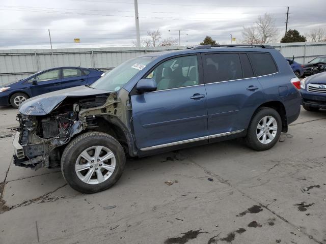 TOYOTA HIGHLANDER 2013 5tdbk3eh3ds188194