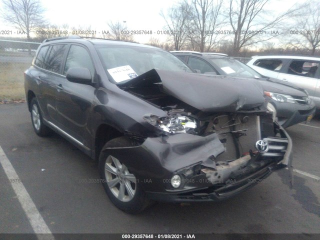 TOYOTA HIGHLANDER 2013 5tdbk3eh3ds194920