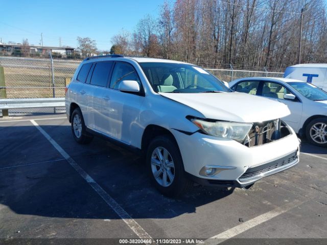 TOYOTA HIGHLANDER 2013 5tdbk3eh3ds200473