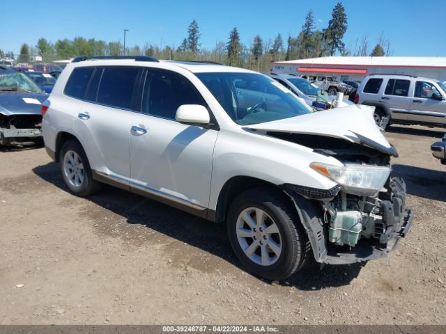 TOYOTA HIGHLANDER 2013 5tdbk3eh3ds207200