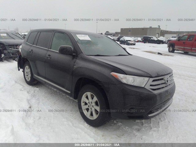 TOYOTA HIGHLANDER 2013 5tdbk3eh3ds222649