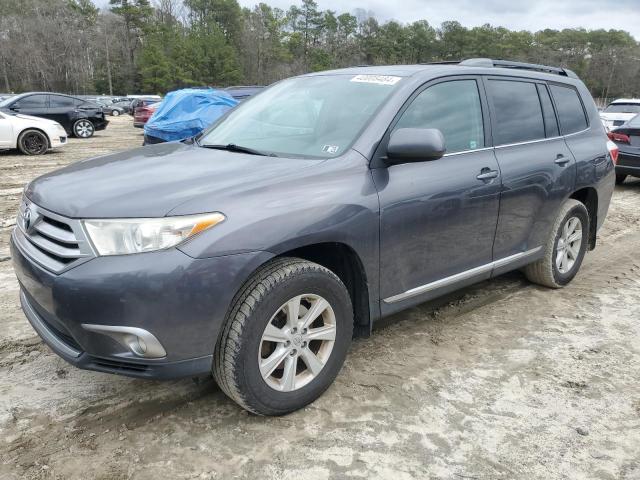 TOYOTA HIGHLANDER 2013 5tdbk3eh3ds224675