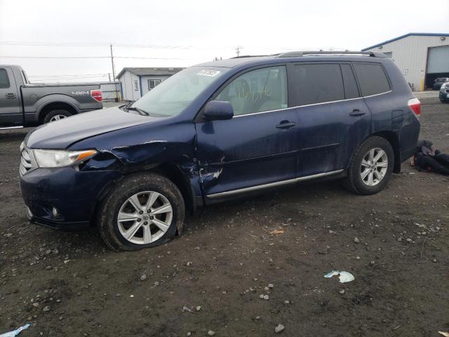 TOYOTA HIGHLANDER 2013 5tdbk3eh3ds226698