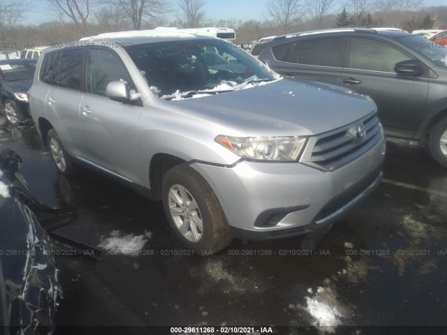 TOYOTA HIGHLANDER 2013 5tdbk3eh3ds233831