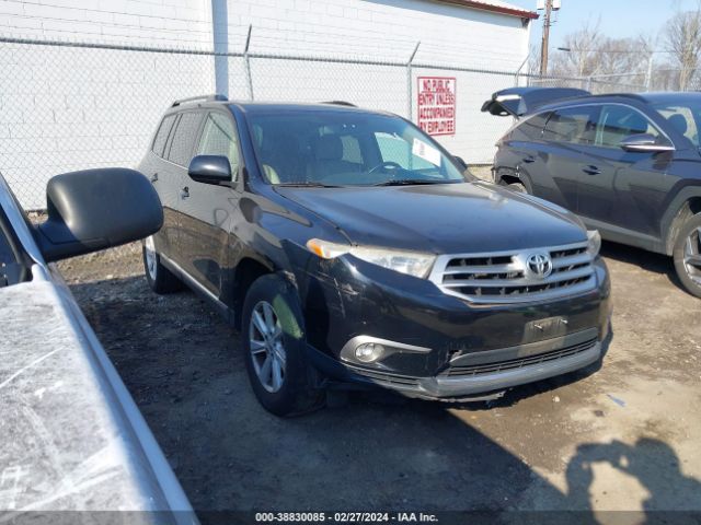 TOYOTA HIGHLANDER 2013 5tdbk3eh3ds234347