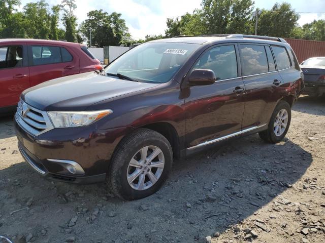 TOYOTA HIGHLANDER 2013 5tdbk3eh3ds237748