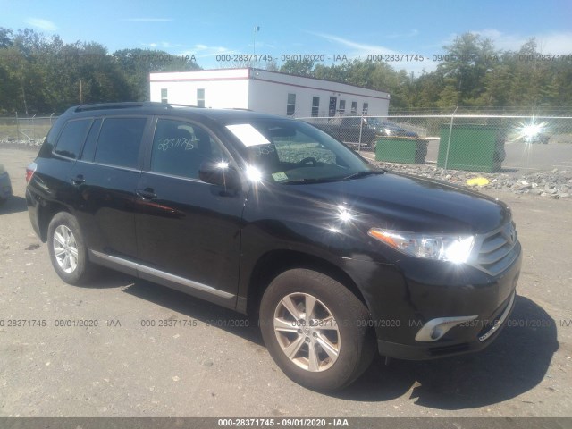 TOYOTA HIGHLANDER 2013 5tdbk3eh3ds260432