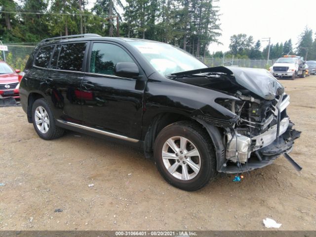 TOYOTA HIGHLANDER 2013 5tdbk3eh3ds262049