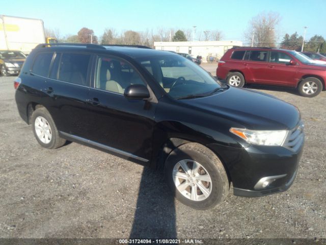 TOYOTA HIGHLANDER 2013 5tdbk3eh3ds262391