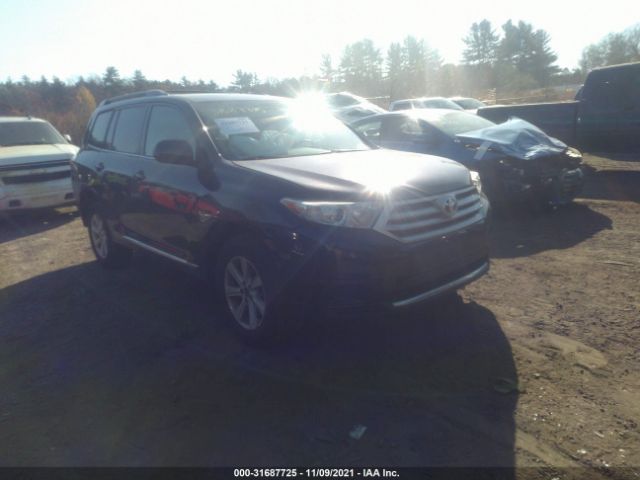 TOYOTA HIGHLANDER 2013 5tdbk3eh3ds272614