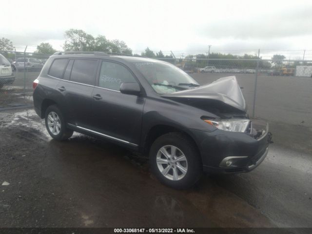 TOYOTA HIGHLANDER 2013 5tdbk3eh3ds278767