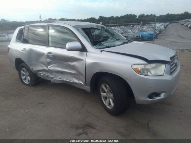 TOYOTA HIGHLANDER 2010 5tdbk3eh4as001332