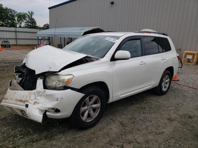 TOYOTA HIGHLANDER 2010 5tdbk3eh4as001752