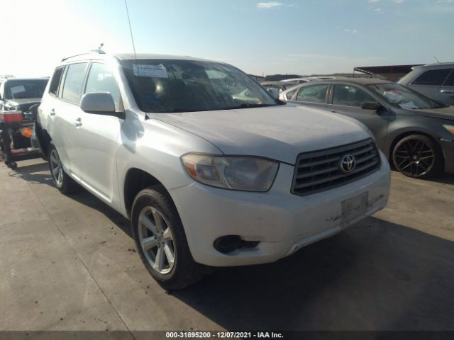 TOYOTA HIGHLANDER 2010 5tdbk3eh4as005574