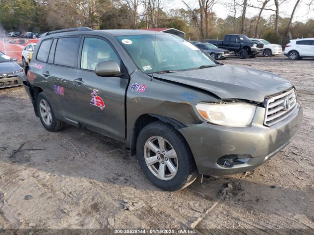 TOYOTA HIGHLANDER 2010 5tdbk3eh4as013478