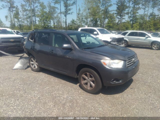 TOYOTA HIGHLANDER 2010 5tdbk3eh4as020558