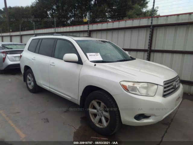 TOYOTA HIGHLANDER 2010 5tdbk3eh4as020771