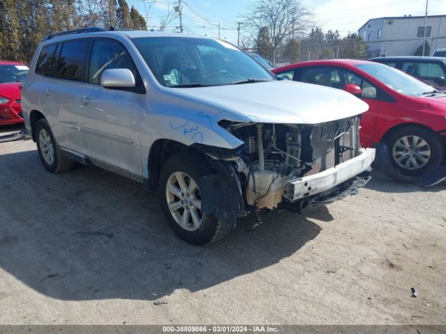 TOYOTA HIGHLANDER 2011 5tdbk3eh4bs042108