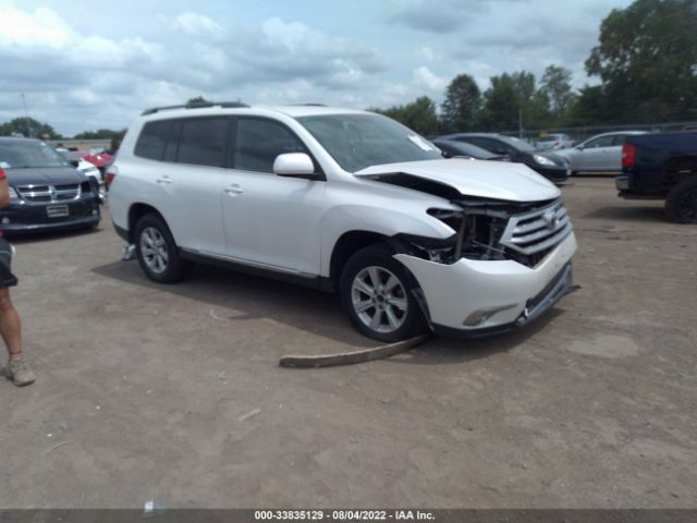 TOYOTA HIGHLANDER 2011 5tdbk3eh4bs042996