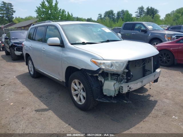 TOYOTA HIGHLANDER 2011 5tdbk3eh4bs043856