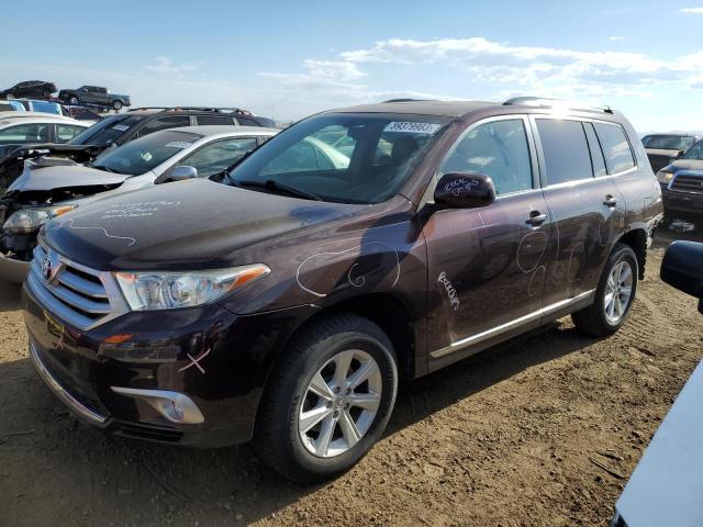 TOYOTA HIGHLANDER 2011 5tdbk3eh4bs045526